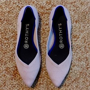 Rothy's Pointed Lavender Flats